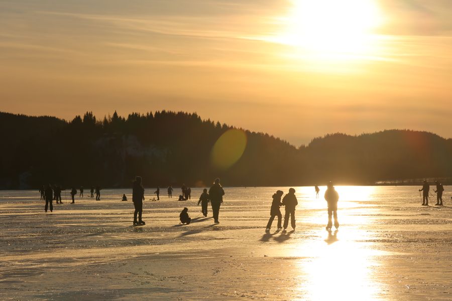 Skøyting på naturis